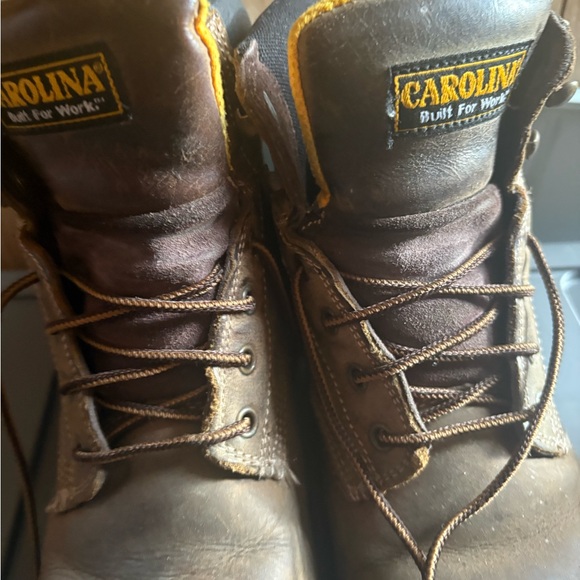 Carolina Work Boots Safety CA1626 Composite Toe Brown Leather Size 9 1/2 - Picture 3 of 11